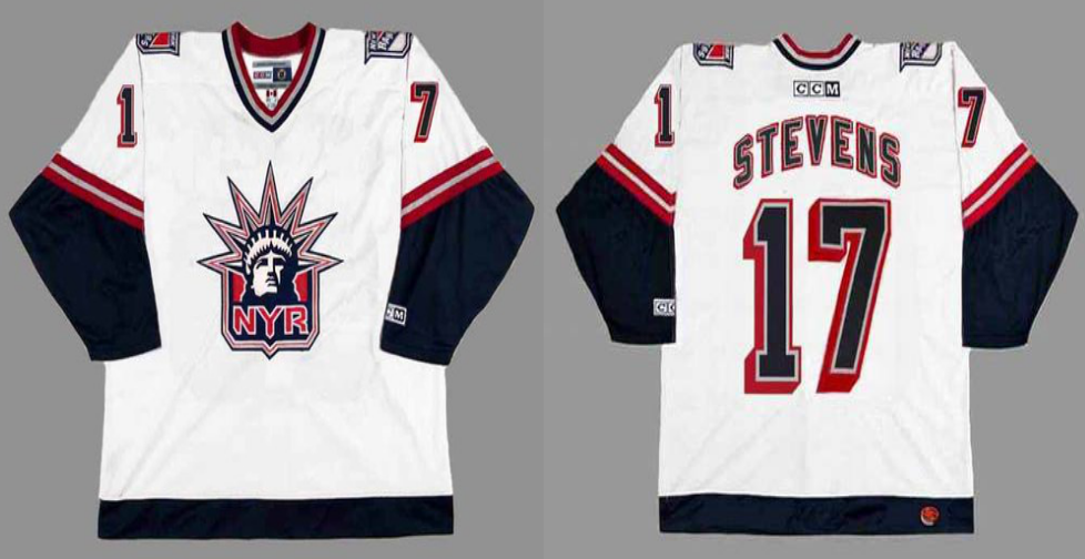 2019 Men New York Rangers #17 Stevens white CCM NHL jerseys->new york rangers->NHL Jersey